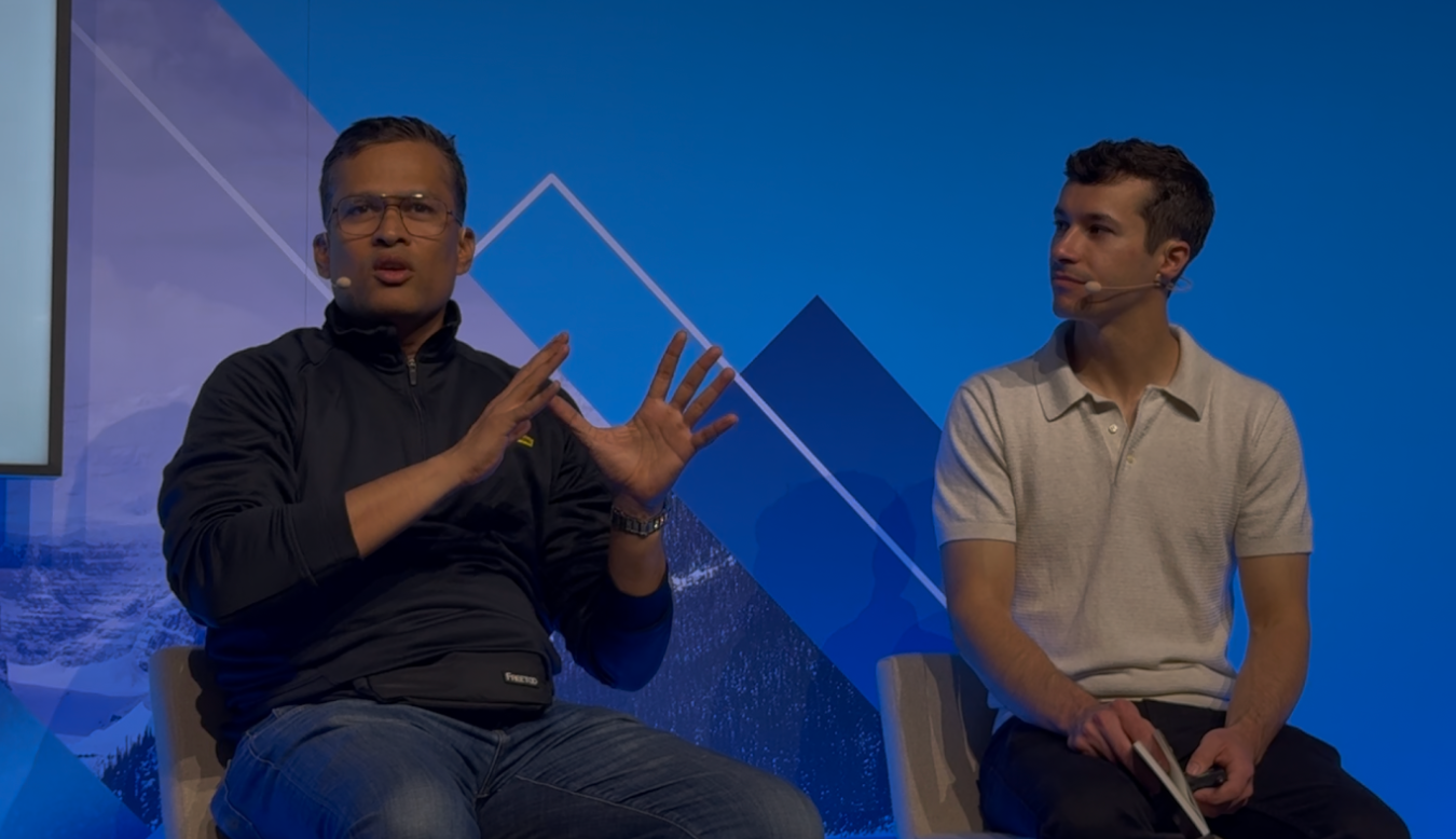 Prakash Holalkere and Paul Blankley at Snowflake Summit 2025